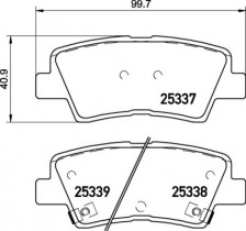 Комплект тормозных колодок BREMBO P30 094