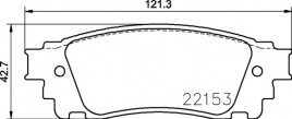 Комплект тормозных колодок BREMBO P83 166