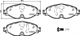 Комплект тормозных колодок BREMBO P85 147