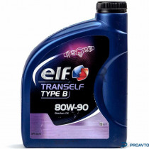 Масло трансмиссионное минеральное Elf TRANSELF TYPE B 80W-90, 1л