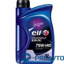 Масло трансмиссионное синтетическое Elf TRANSELF SYNTHESE FE 75W-140, 1л