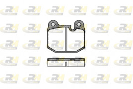 Комплект тормозных колодок ROADHOUSE 2014.10