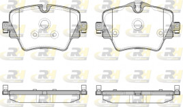 Комплект тормозных колодок ROADHOUSE 21625.08