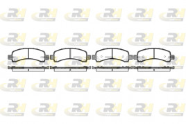 Комплект тормозных колодок ROADHOUSE 2989.10