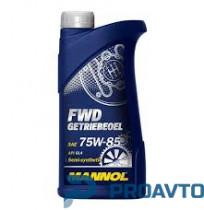 Масло трансмиссионное полусинтетическое Mannol FWD GETRIEBEOEL 75W-85, 1л