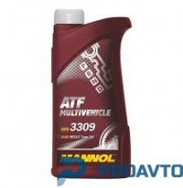 Масло трансмиссионное минеральное Mannol ATF Multi-Vehicle, 1л