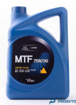 Масло трансмиссионное синтетическое Mobis Gear Oil 75W-90 GL-4, 6л, 043005L6A0