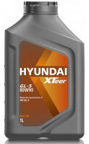 Масло трансмиссионное синтетическое Hyundai/Kia 80W-90 Xteer HYUNDAI GL-5, 1л, 1011017