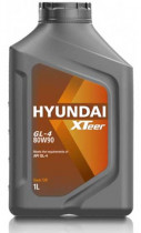 Масло трансмиссионное полусинтетическое Hyundai/Kia Xteer 80W-90 GL-4, 4л, 1041421