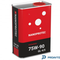 Масло трансмиссионное синтетическое NANOPROTEC GL-4/5 Full Synthetic 75W-90, 1л