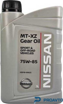 Масло трансмиссионное Nissan MT XZ Gear Oil 75W-85, 1л, KE91699931