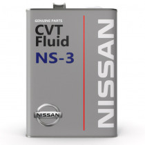Масло трансмиссионное Nissan CVT Fluid NS-3, 4л, KLE5300004