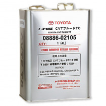 Масло трансмиссионное синтетическое Toyota CVT FLUID TC 4л. 0888602105