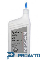 Масло редукторное Nissan 75W-140, 1л