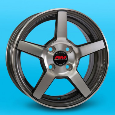 JH Литые диски JH J010 14x6,0 PCD4x100 ET35 73,1 DGMF - Картинка 1