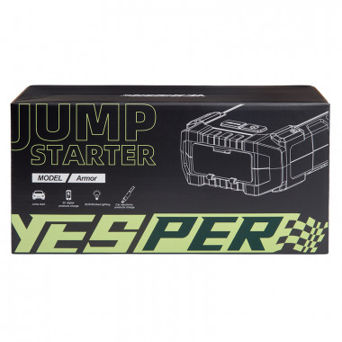 Vitol Бустер (пусковое устройство) ARMOR JS-700 20000mAh/74Wh/12V START-600A/3000A/DC 150W/фонарь - Картинка 4