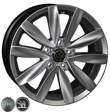 Replica Литые диски Replica SKODA-CT1303 15x6,5 PCD5x112 ET45 57,1 HB - Картинка 1