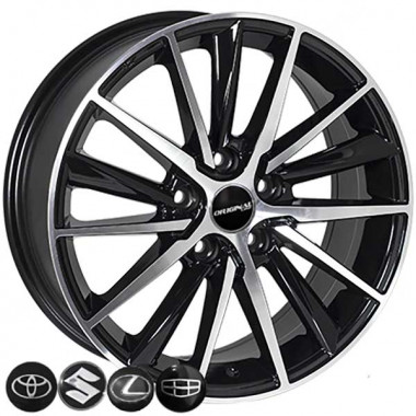 Replica Литые диски Replica SUZUKI BK5809 17x7,0 PCD5x114,3 ET40 60,1 BP - Картинка 1