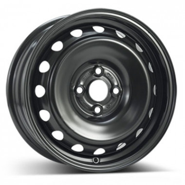Steel Arrivo Стальные диски Steel ARRIVO AR119 16x6,5 PCD4x108 ET23 65,1 BLACK - Картинка 1