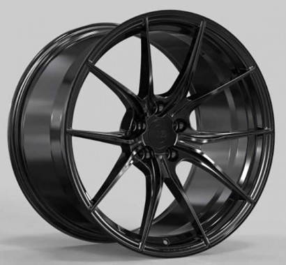 Ws Forged Стальные диски WS Forged WS2277 19x9,5 PCD5x112 ET26 66,5 Gloss_Black_FORGED - Картинка 1