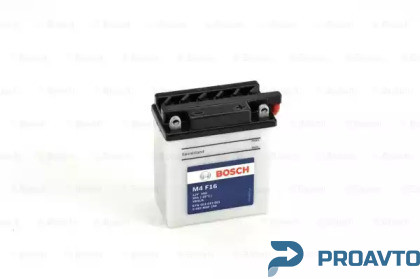 Bosch Мото аккумулятор Bosch "Funstart FreshPack", 12в 3а/ч 0092M4F160 - Картинка 1