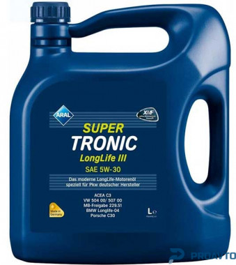 Aral Масло моторное Aral SuperTronic Longlife III 5W-30, 4л 20479 - Картинка 1