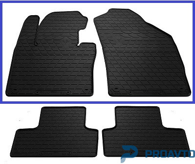 Stingray Коврик Stingray в салон VOLVO XC60 (2017-...) VLV , 2 шт 1037062 - Картинка 1