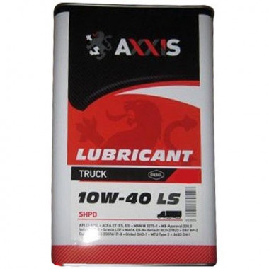 Axxis Масло моторное полусинтетичесское Axxis TRUCK SHPD 10W-40 LS 1л. AX-2050 - Картинка 1