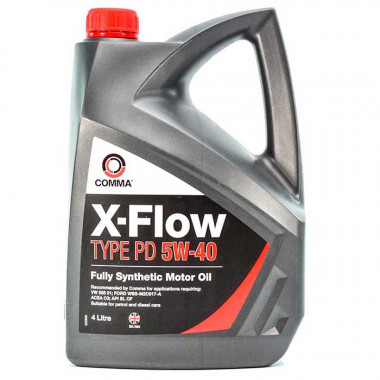 Comma Масло моторное синтетическое Comma X-Flow Type P Synthetic Motor Oil 5W-30 4л. XFP4L - Картинка 1