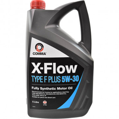 Comma Масло моторное синтетическое Comma X-Flow Type F Plus Synthetic Motor Oil 5W-30 5л. XFFP5L - Картинка 1