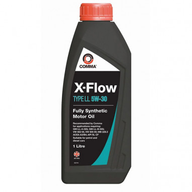 Comma Масло моторное синтетическое Comma X-Flow Type LL Synthetic Motor Oil 5W-30 1л. XFLL1L - Картинка 1