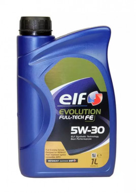 Elf Олива моторна синтетична Elf Evolution Full-Tech FE 5W-30, 1л, 194906 - Заображення 1