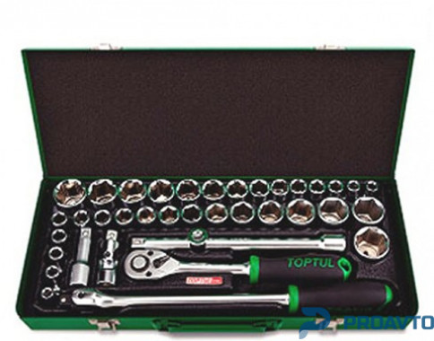 Toptul Набор инструмента 1/2" (дюйм+метр.) 38ед. TOPTUL GCAD3803 - Картинка 1