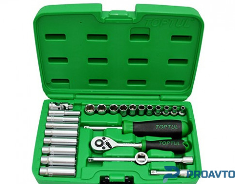 Toptul Набор инструмента 1/4" 25ед. TOPTUL GCAI2501 - Картинка 3