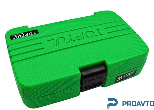 Toptul Набор инструмента 1/4" 25ед. TOPTUL GCAI2501 - Картинка 2
