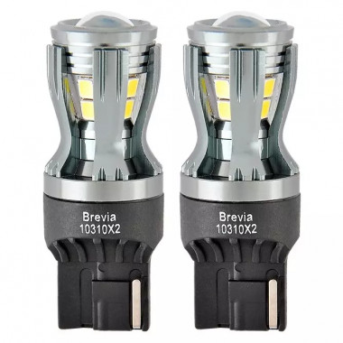 Brevia LED лампа BREVIA PowerPro W21W 350Lm 12/24V 10310X2 (2шт.) - Картинка 1