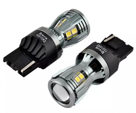 Brevia LED лампа BREVIA PowerPro W21W 350Lm 12/24V 10310X2 (2шт.) - Картинка 2