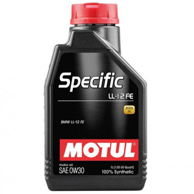 Motul Моторное масло синтетическое Motul Specific LL-12 FE SAE 0W-30 1л. 832601 - Картинка 1