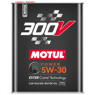 Motul Масло моторное синтетическое Motul 300V Power Car Racing Motor Oil 5W30 2л. 110814 - Картинка 1