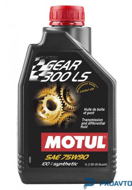 Motul Масло трансмиссионное синтетическое Motul Gear 300LS 75W-90, 1л, 105778 - Картинка 1
