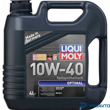 Liqui Moly Масло моторное LiquiMoly Optimal 10W-40, 4л 3930 - Картинка 1