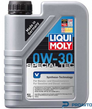 Liqui Moly Масло моторное синтетическое LiquiMoly Special Tec V 0W-30, 1л 2852 - Картинка 1
