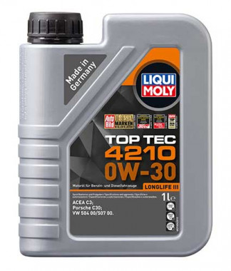 Liqui Moly Моторное масло Liqui Moly Top Tec 4210 SAE 0W-30 1L 21604 - Картинка 1