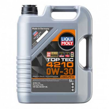 Liqui Moly Моторное масло Liqui Moly Top Tec 4210 SAE 0W-30 5L 21605 - Картинка 1