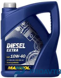 Mannol Масло моторное полусинтетическое Mannol DIESEL EXTRA 10W-40, 5л - Картинка 1