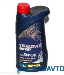 Mannol Масло моторное полусинтетическое Mannol Stahlsynt Energy SL/CF 5W-30, 1л - Картинка 1