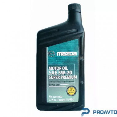Mazda Масло моторное синтетическое Mazda SM 5W-20, 0.946л, 0000775W20QT - Картинка 1