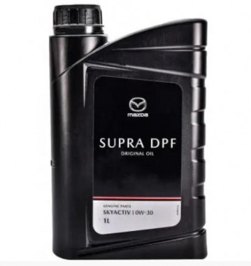Mazda Масло моторное синтетическое Mazda Original Oil Supra DPF 0W-30 1л. 0W3001DPF - Картинка 1