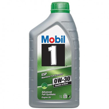 Mobil Масло моторное синтетическое Mobil 1 ESP 0W-30 1л. 153346 - Картинка 1