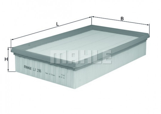 KNECHT Воздушный фильтр KNECHT LX296 - Картинка 1